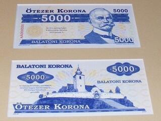 Saját pénzt nyomtat a Balaton