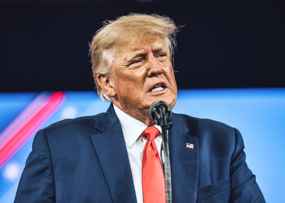 Trump úgy lett beharangozva, mint a béke barátja, de nem az