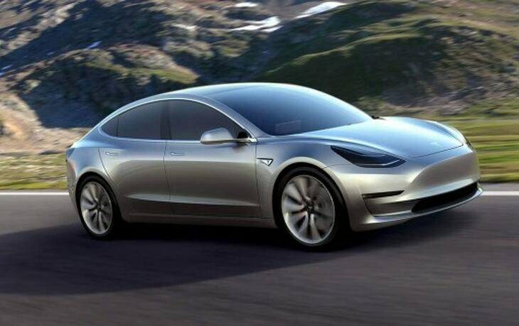 A Tesla Model 3. (fotó: Tesla Motors)