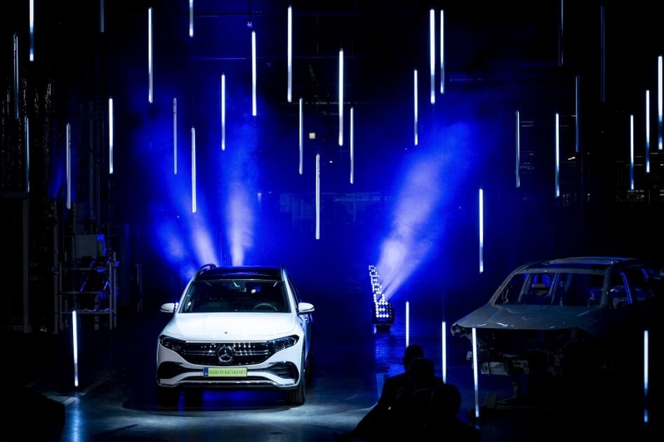 A Mercedes új, teljesen elektromos SUV modellje