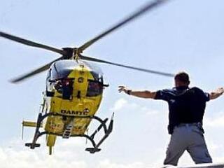 Legalább ingyen visz a helikopter a kórházba...