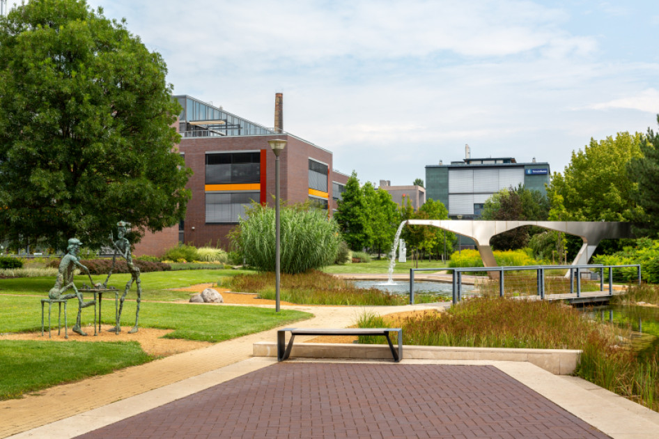 Süt a nap a Graphisoft Parkban