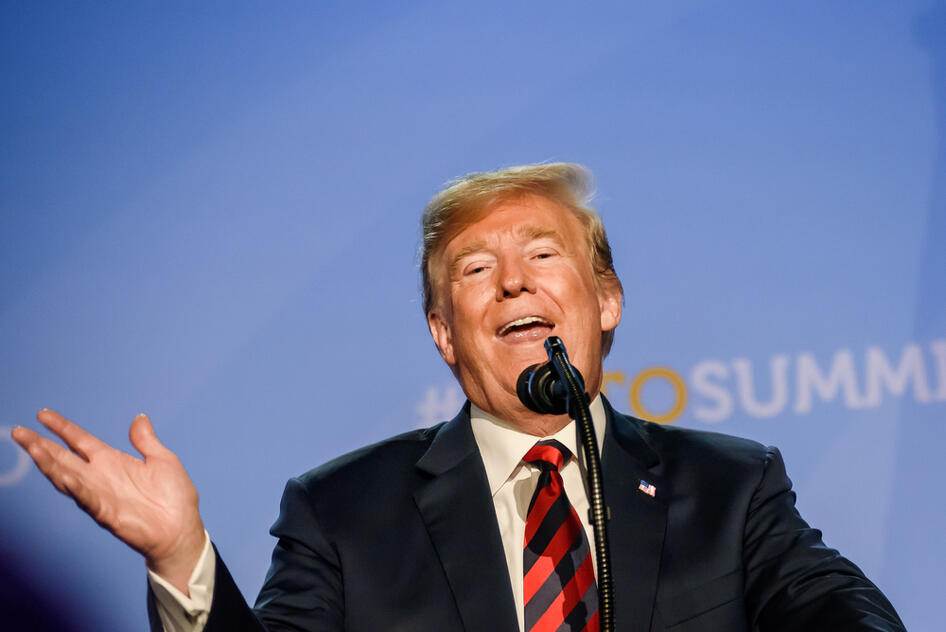 Trump megint olyat tett, amit elődei még soha