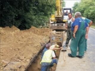 Kiépül a csatornarendszer Jánoshalmán