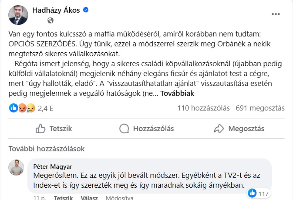 A két politikus megbeszéli
