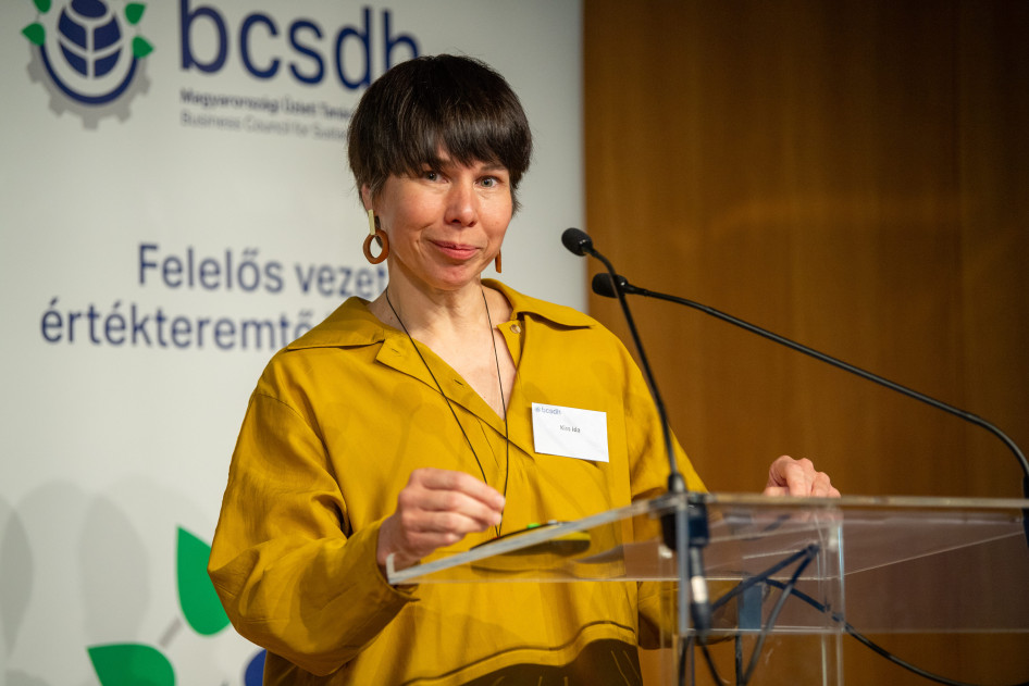  Az épületeinkre úgy kell tekintenünk, mint az erdőkre - vallja el Kiss Ida. Fotó: BCSDH