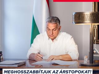 A kormány döntött az árstopokról