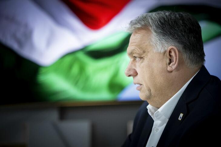 Orbán Viktor miniszterelnök (Fotó: MTI/Miniszterelnöki Sajtóiroda/Fischer Zoltán)
