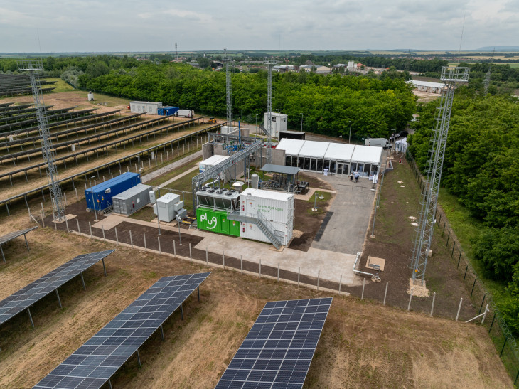 Az új üzem erősíti az ország energiafüggetlenségét