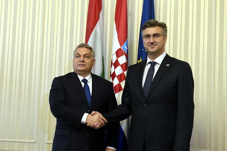 A horvát kormányfő jobban csinálja? (Fotó: Koszticsák Szilárd/MTI)