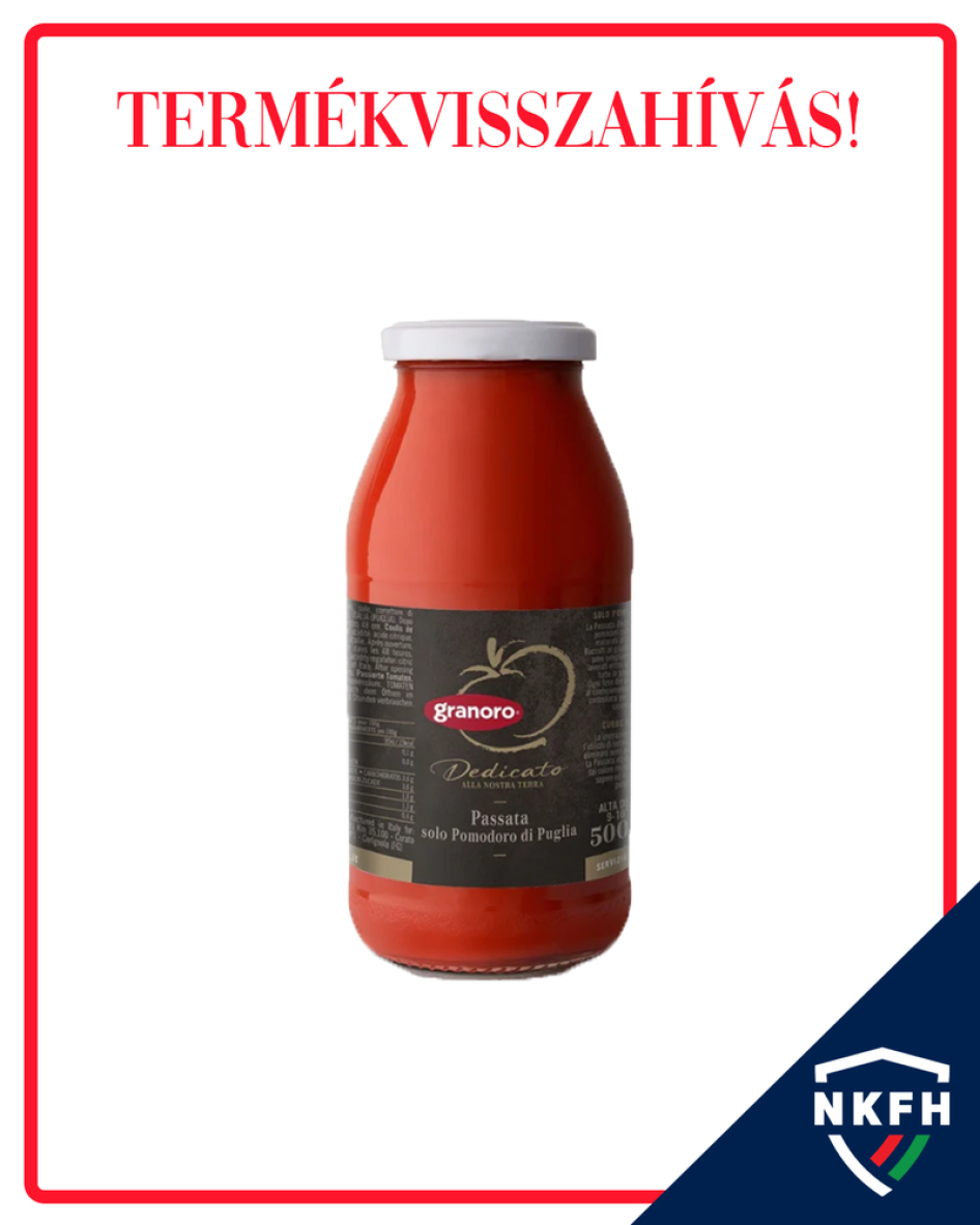 Az érintett termék