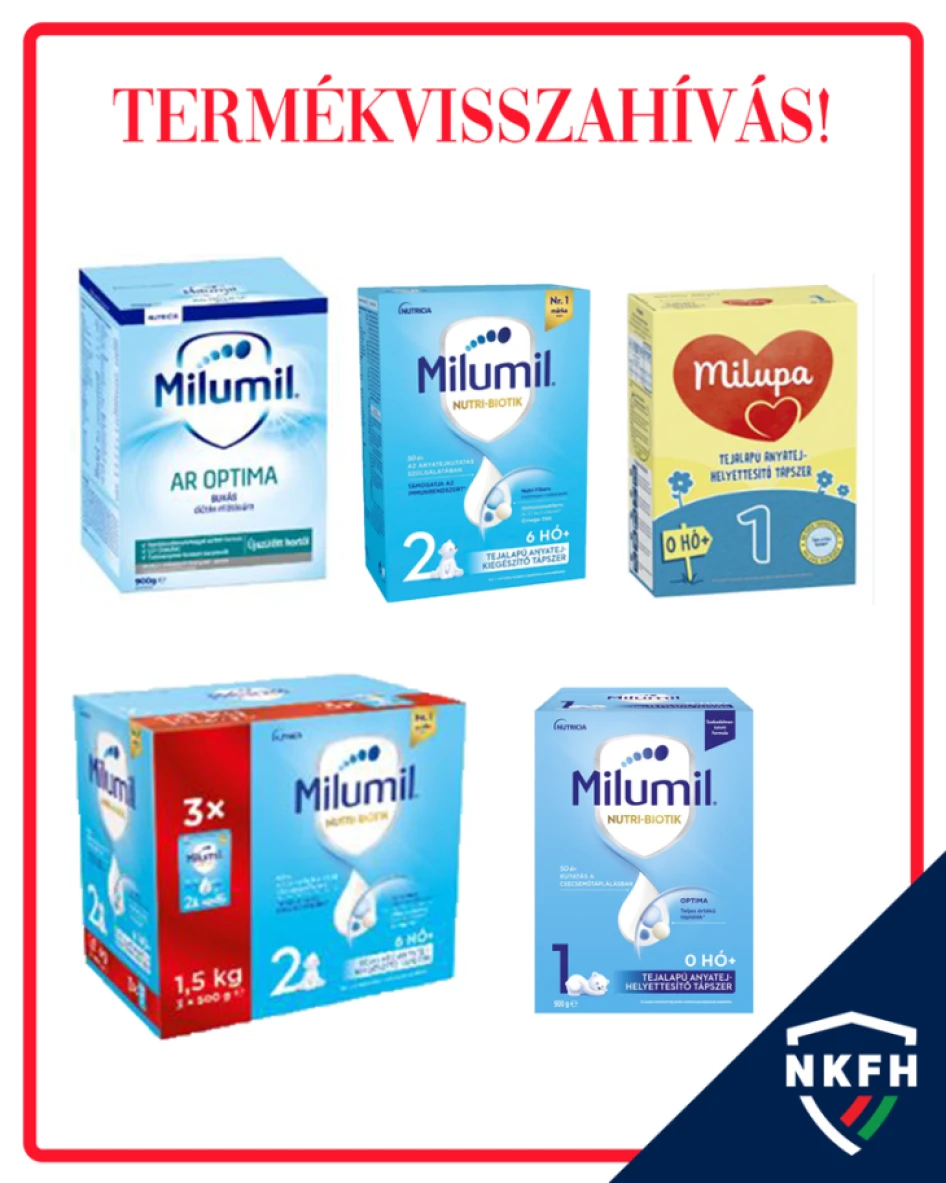 Az érintett termékek (Fotó: NKFH)