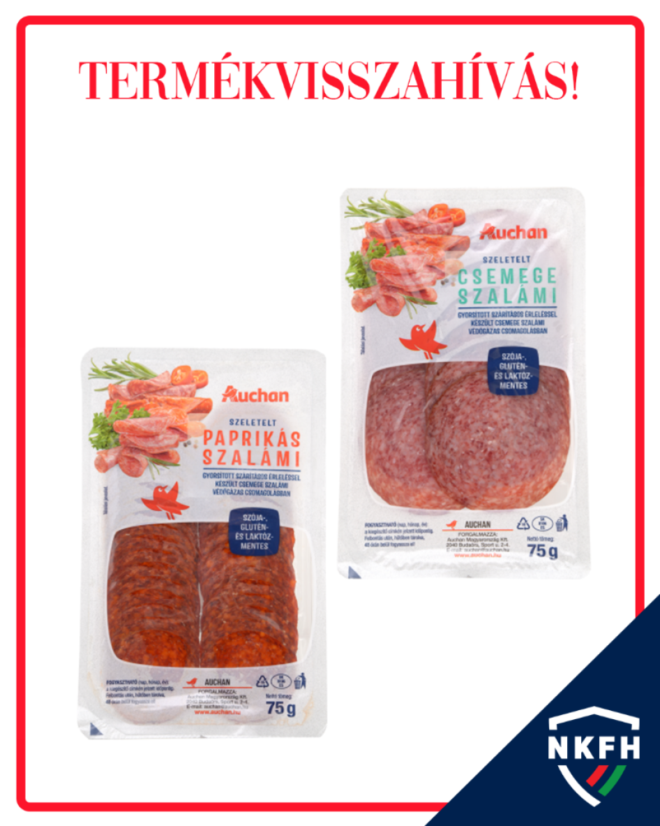Az érintett termék 