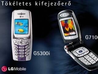 Három új, 2004-es LG mobiltelefon