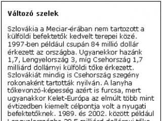 Szlovákia lehet Európa Detroitja