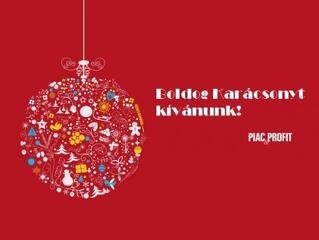 Boldog Karácsonyt kíván a Piac&Profit!