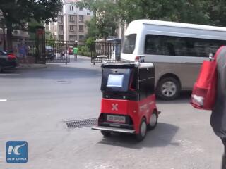 Kínában már működik az automatizált házhoz szállítás