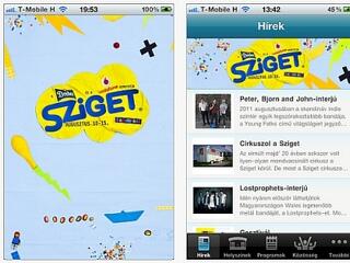 Sziget már iPhone-on és Androidon is 