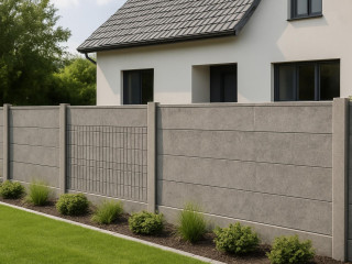 Betonkerítés: időtálló megoldás otthonunk védelmére