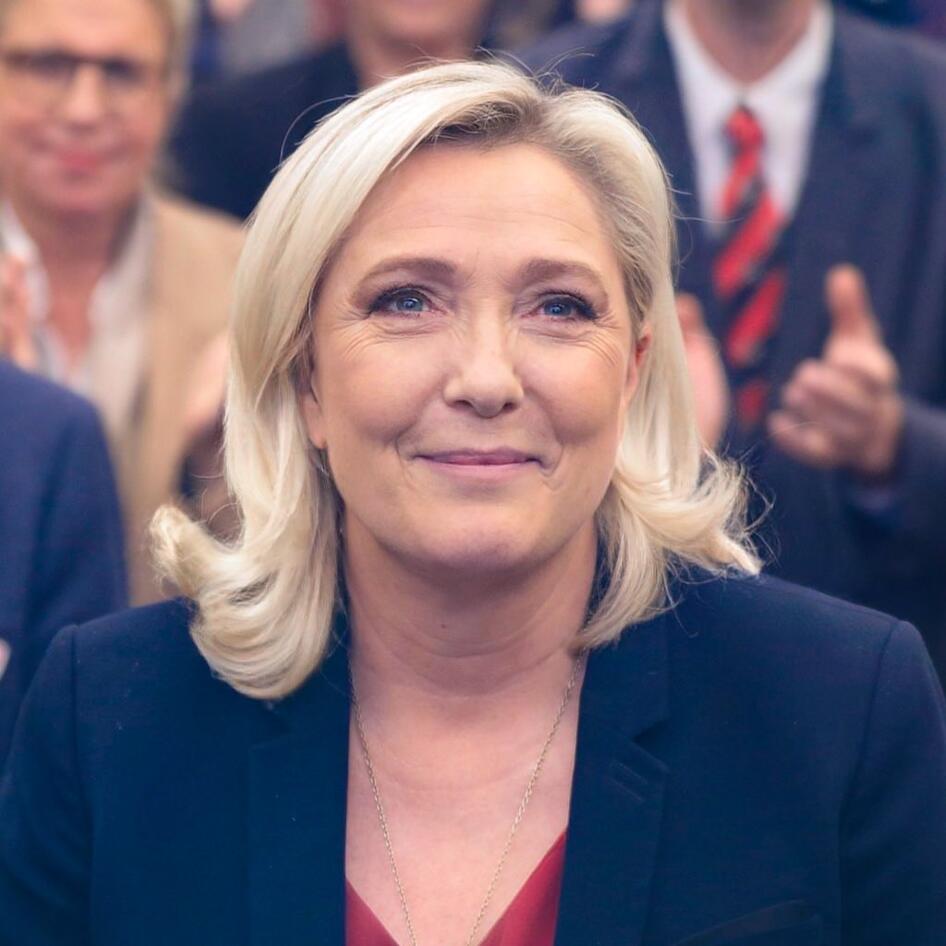 Marine Le Pen a nagy kormánybuktató örül