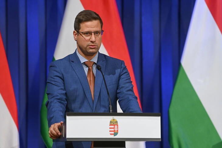 Gulyás Gergely miniszter (Fotó: MTI)