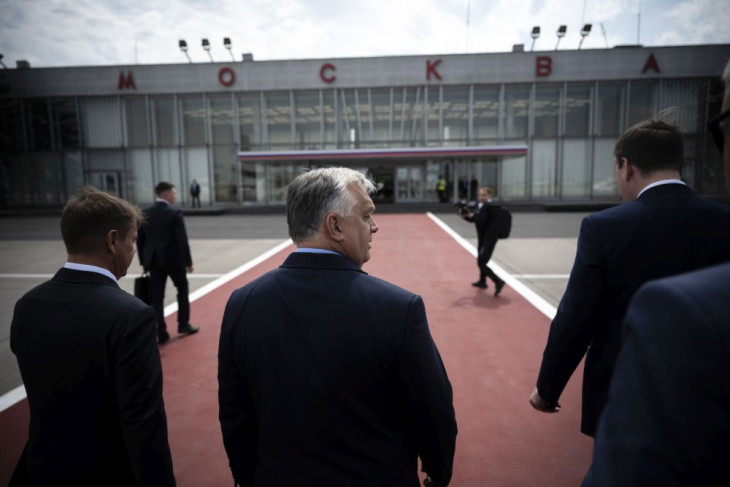 Orbán Viktor Moszkvában