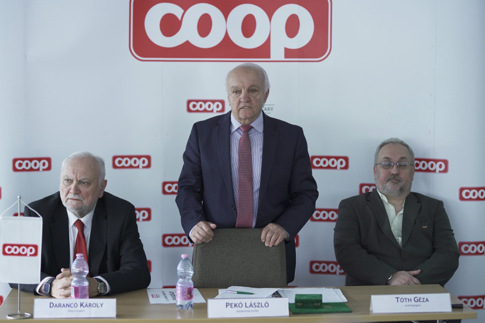 Pekó László(középen) és Tóth Géza(jobbra)