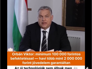A pofátlanságnak nincs határa, immár Orbán Viktorral reklámoznak egy nyilvánvaló átverést
