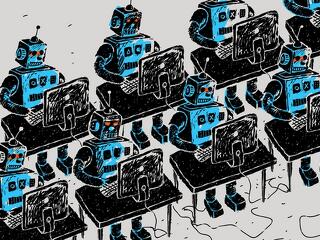 Már nem a gyárakban veszélyeztetik a legtöbb ember munkáját a robotok