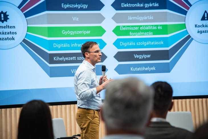 Bencsik Balázs, a hatóság kiberbiztonsági igazgatója, a szigorú szabályozás szükségességének okait is feltárta