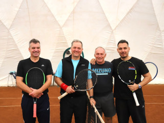 Tenisztornát rendeztek a torinói ATP VB döntő előtt Budapesten