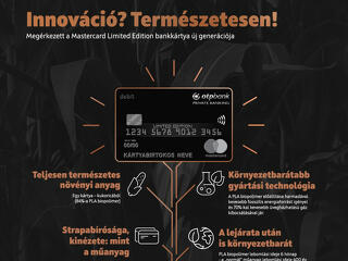 Kukoricából készül a legmodernebb bankkártya, már a magyaroknak is jut