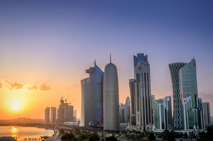 Doha látképe (Fotó: Depositphotos)