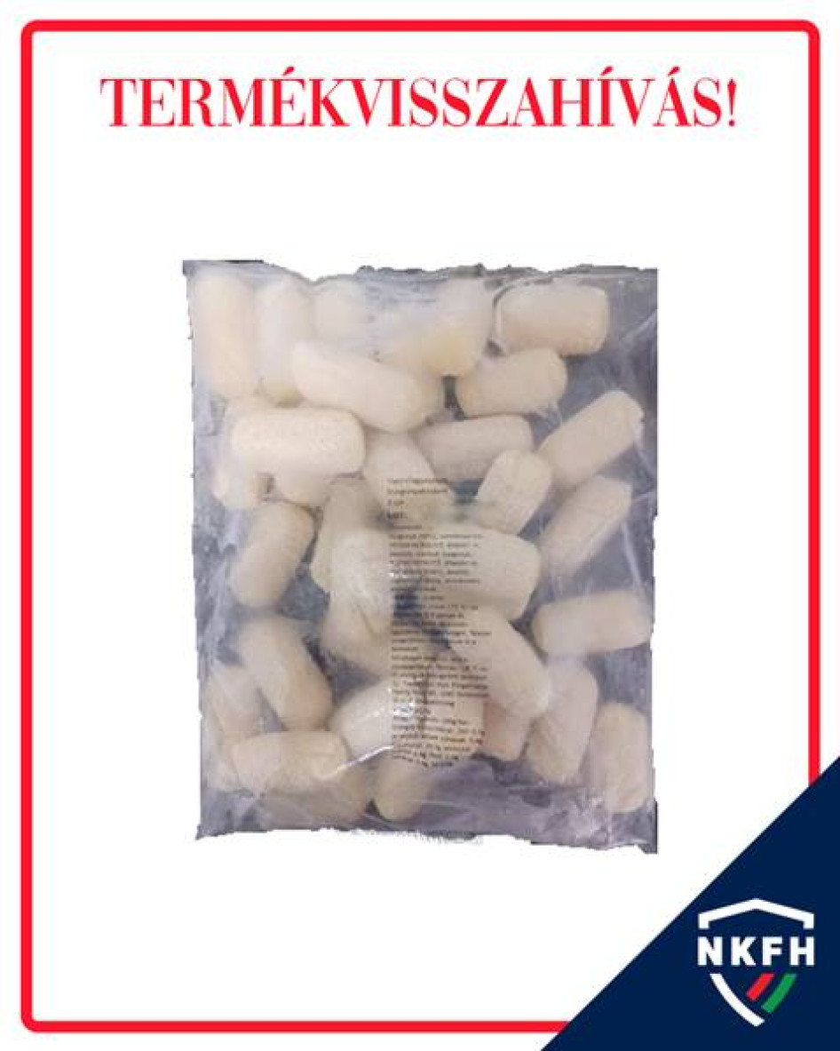 Az érintett termék
