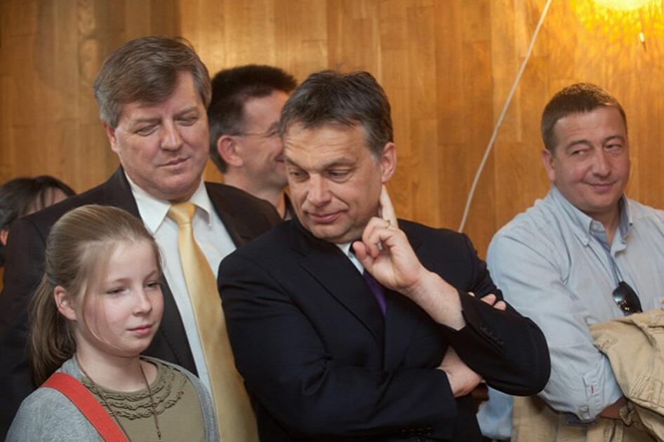 Orbán Viktor 2013-ban, a Fidesz 23. születésnapján