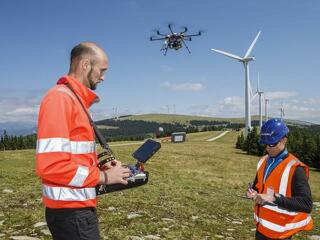 Drónokkal ellenőrzik az erőműveket Bécsben