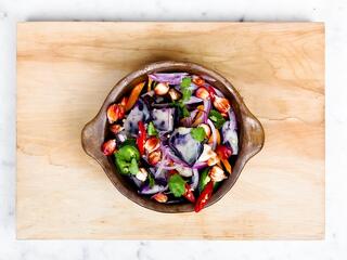 Csúcsétterem ételmaradékból