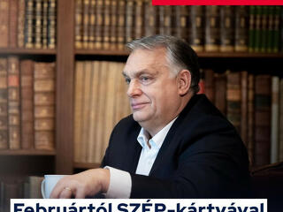 Orbán Viktor azt ígérte, februártól SZÉP-kártyával is fizethetünk a boltban, na de nem mindent
