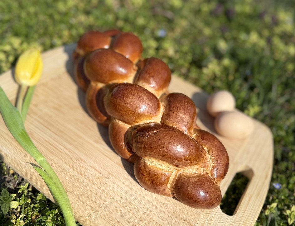 Így néz ki egy bronzérmes fonott kalács