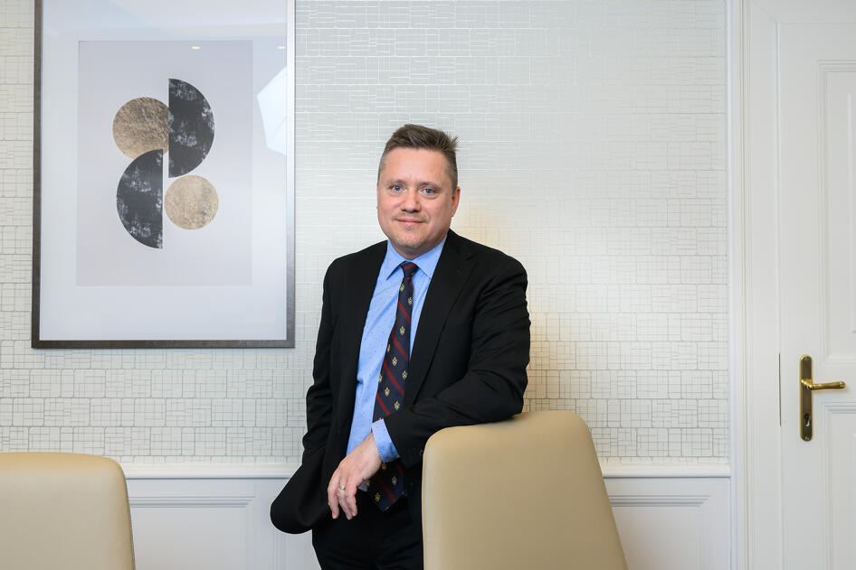 Molnár Tamás, a Magyar Faktoring Szövetség elnöke