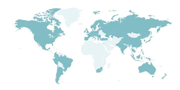 Globális vagyonosodási térkép (Forrás: Allianz)