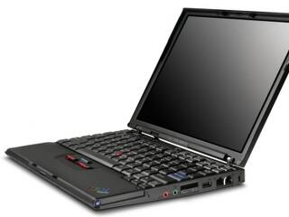 IBM ThinkPad X40: a legvékonyabb és legkönnyebb
