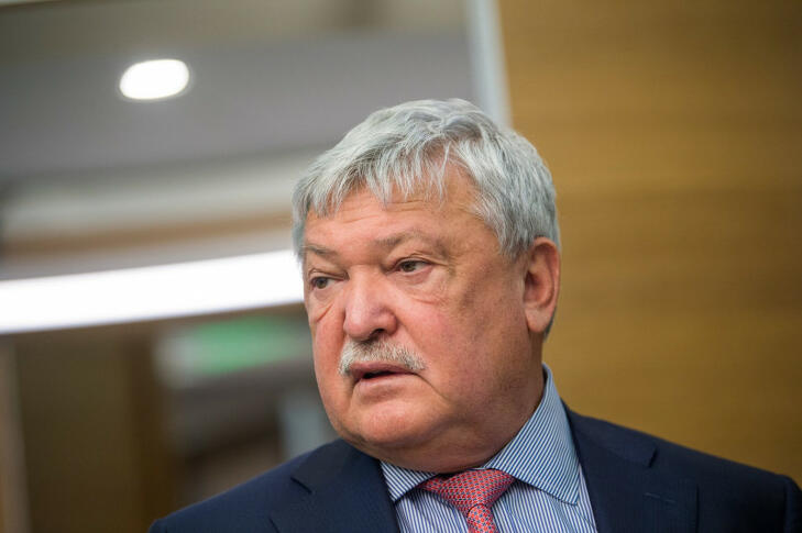 Csányi Sándor, az OTP Bank elnök-vezérigazgatója (Fotó: Balogh Zoltán/MTI/MTVA)