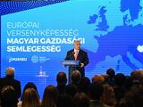 Orbán Viktor szerint az unió legnagyobb baja a romló versenyképesség, aminél már csak a magyar rosszabb