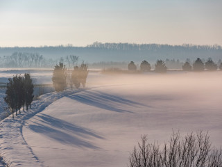 A gazdáknak aranyat ér a hó
