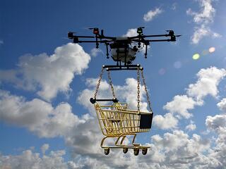 Sürgős áruszállításra kiválóak a drónok