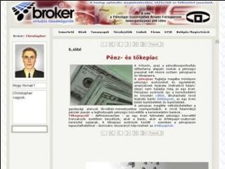 Oktatási portál és virtuális tőzsdejáték: vbroker.hu