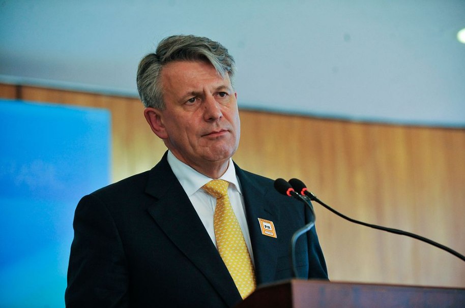 Ben van Beurden, a Royal Dutch Shell vezérigazgatója. (Fotó: José Cruz/Agencia Camara/wikipedia)